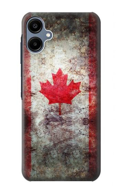 S2490 Canada Maple Leaf Flag Texture Case For Samsung Galaxy A06