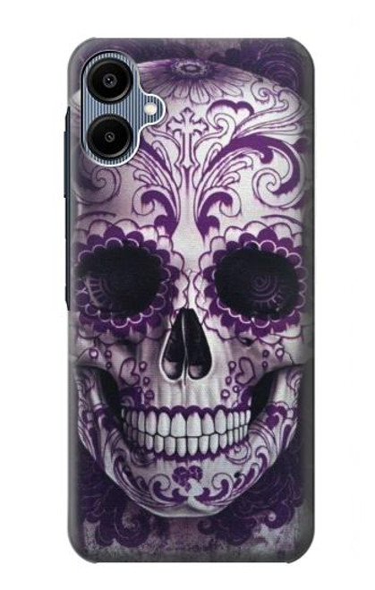 S3582 Purple Sugar Skull Case For Samsung Galaxy A06