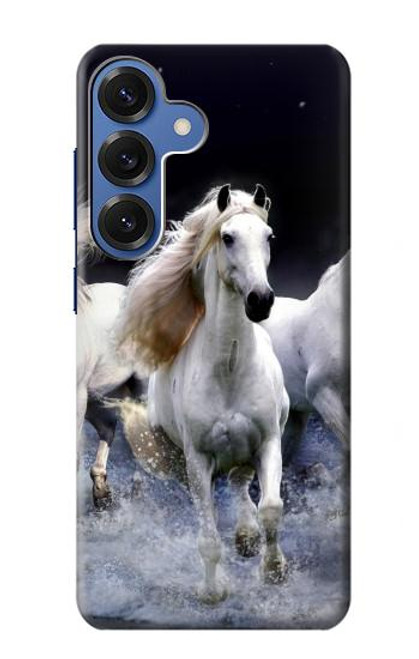 S0246 White Horse Case For Samsung Galaxy S25