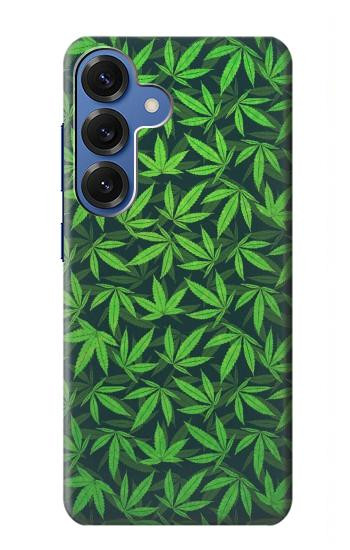 S2666 Marijuana Pattern Case For Samsung Galaxy S25