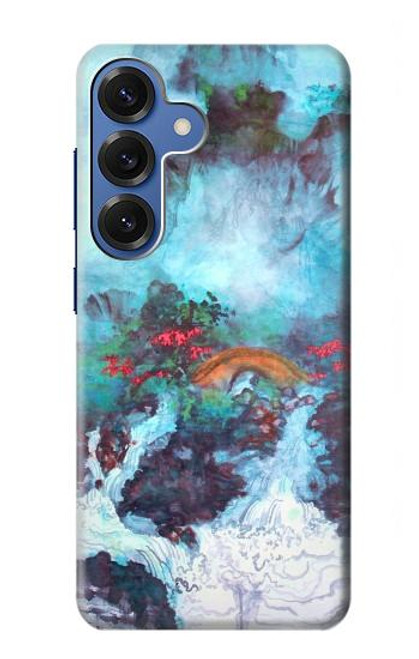S2724 White Dragon Pool Lui Haisu Case For Samsung Galaxy S25