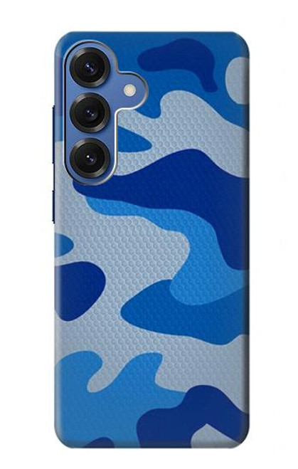 S2958 Army Blue Camo Camouflage Case For Samsung Galaxy S25