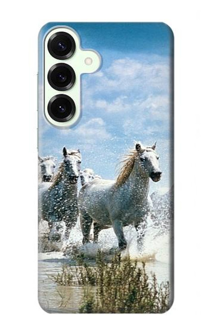 S0250 White Horse Case For Samsung Galaxy S25 Plus