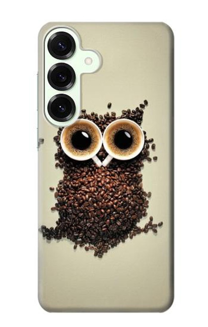 S0360 Coffee Owl Case For Samsung Galaxy S25 Plus