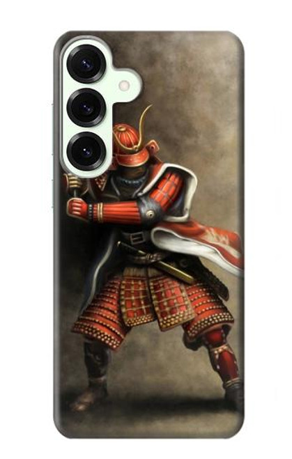 S0796 Japan Red Samurai Case For Samsung Galaxy S25 Plus
