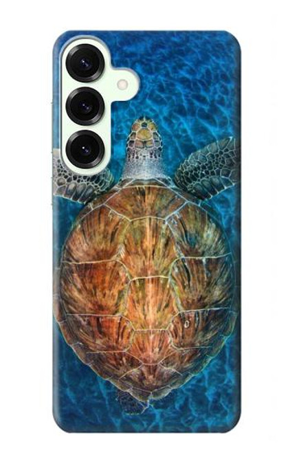 S1249 Blue Sea Turtle Case For Samsung Galaxy S25 Plus