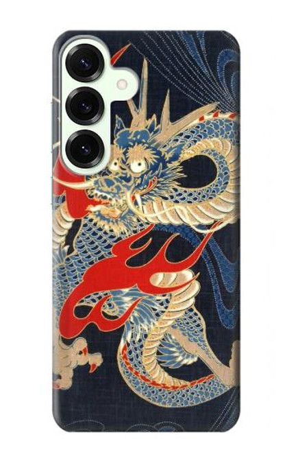 S2073 Japan Dragon Art Case For Samsung Galaxy S25 Plus