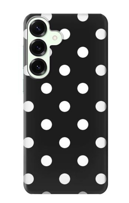 S2299 Black Polka Dots Case For Samsung Galaxy S25 Plus