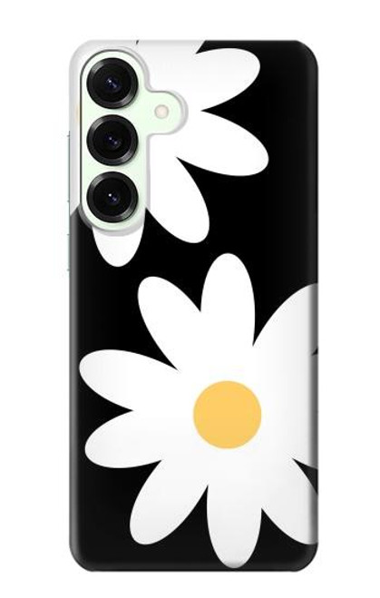 S2315 Daisy White Flowers Case For Samsung Galaxy S25 Plus