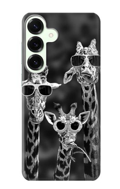 S2327 Giraffes With Sunglasses Case For Samsung Galaxy S25 Plus