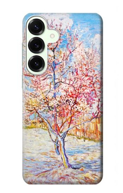 S2450 Van Gogh Peach Tree Blossom Case For Samsung Galaxy S25 Plus