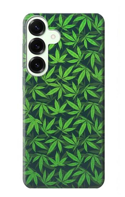 S2666 Marijuana Pattern Case For Samsung Galaxy S25 Plus