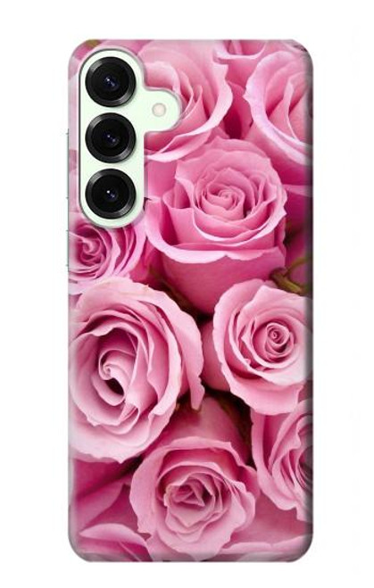 S2943 Pink Rose Case For Samsung Galaxy S25 Plus