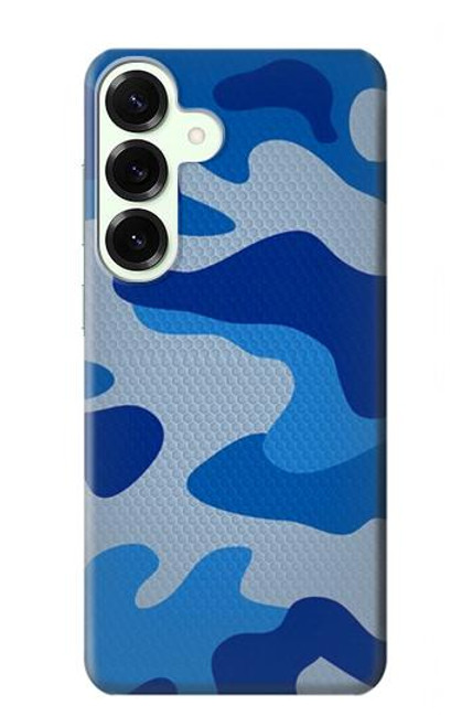 S2958 Army Blue Camo Camouflage Case For Samsung Galaxy S25 Plus