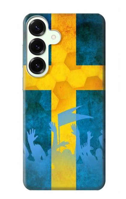 S2990 Sweden Football Soccer Case For Samsung Galaxy S25 Plus