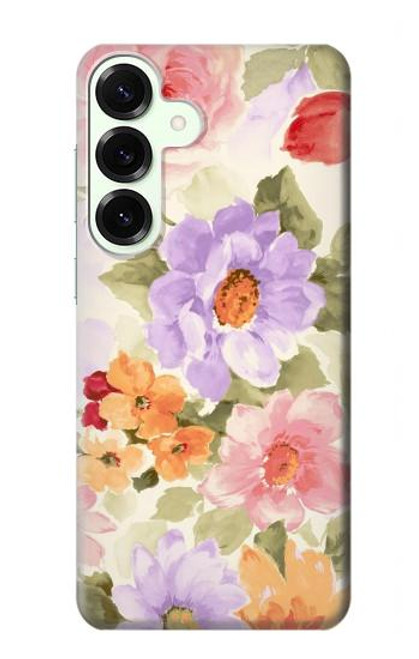S3035 Sweet Flower Painting Case For Samsung Galaxy S25 Plus S3035 Sweet Flower Painting Case For Samsung Galaxy S25 Plus