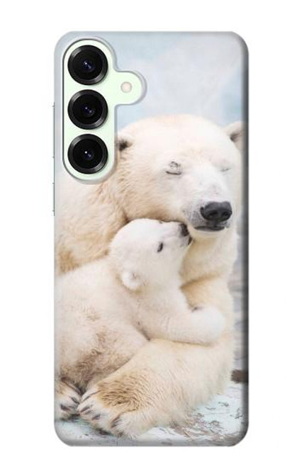 S3373 Polar Bear Hug Family Case For Samsung Galaxy S25 Plus