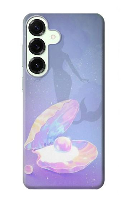 S3823 Beauty Pearl Mermaid Case For Samsung Galaxy S25 Plus