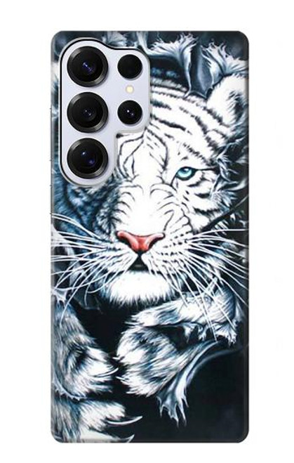 S0265 White Tiger Case For Samsung Galaxy S25 Ultra
