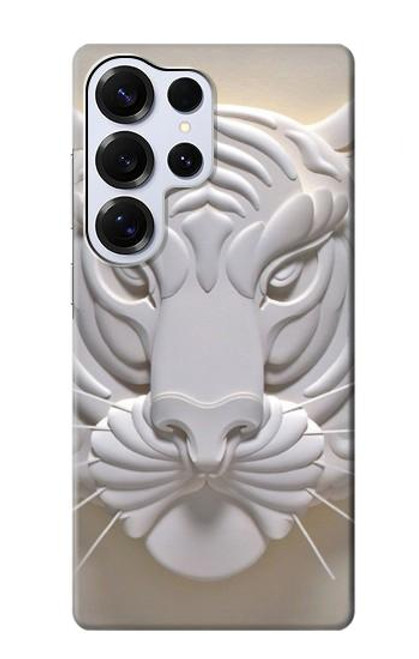 S0574 Tiger Carving Case For Samsung Galaxy S25 Ultra