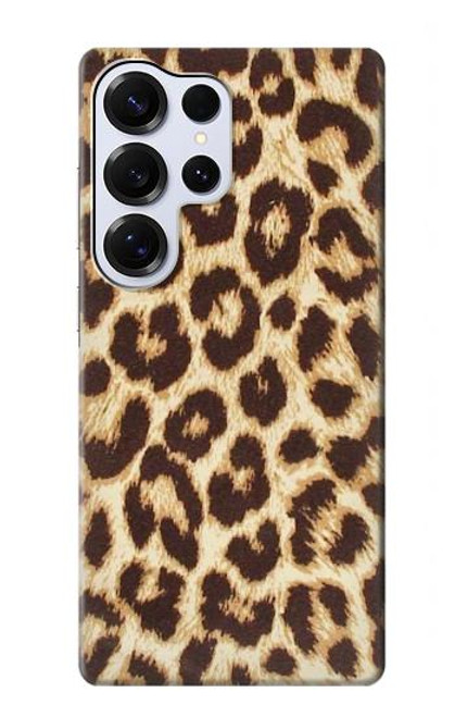S2204 Leopard Pattern Graphic Printed Case For Samsung Galaxy S25 Ultra