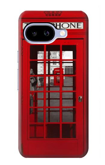S0058 British Red Telephone Box Case For Google Pixel 9a