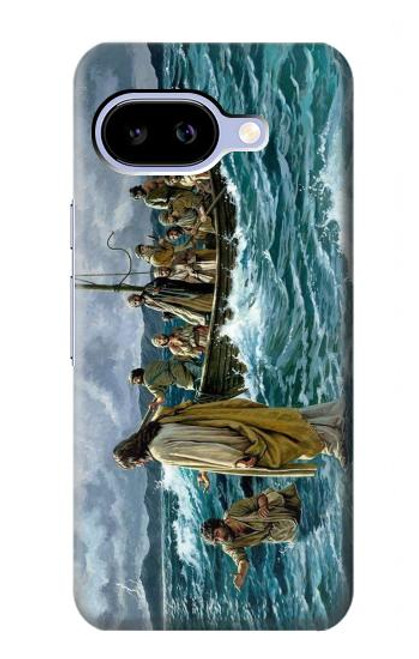S1722 Jesus Walk on The Sea Case For Google Pixel 9a