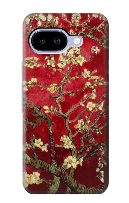 S2414 Red Blossoming Almond Tree Van Gogh Case For Google Pixel 9a
