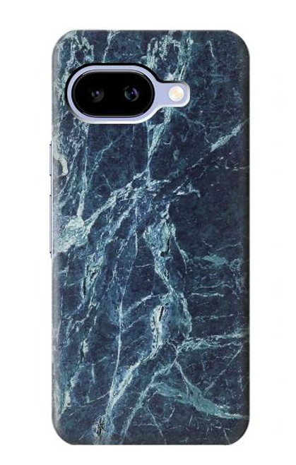 S2799 Light Blue Marble Stone Graphic Printed Case For Google Pixel 9a