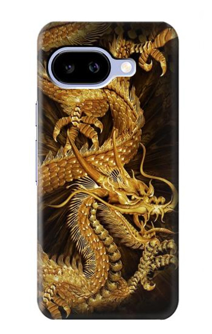 S2804 Chinese Gold Dragon Printed Case For Google Pixel 9a