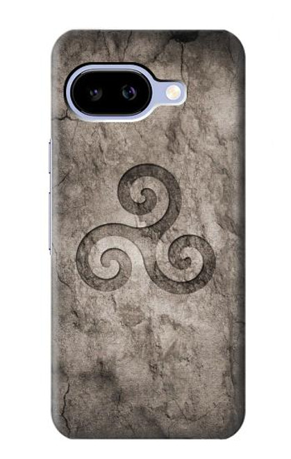 S2892 Triskele Symbol Stone Texture Case For Google Pixel 9a