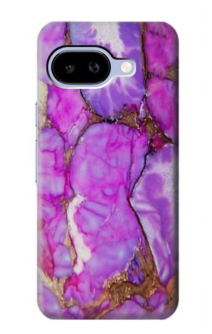 S2907 Purple Turquoise Stone Case For Google Pixel 9a