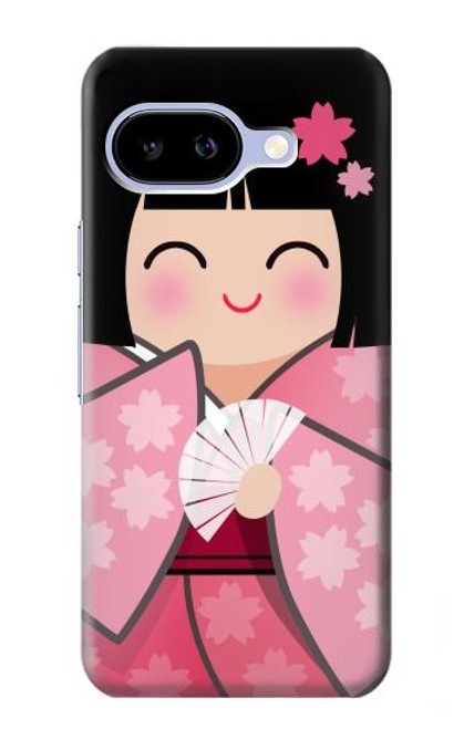 S3042 Japan Girl Hina Doll Kimono Sakura Case For Google Pixel 9a