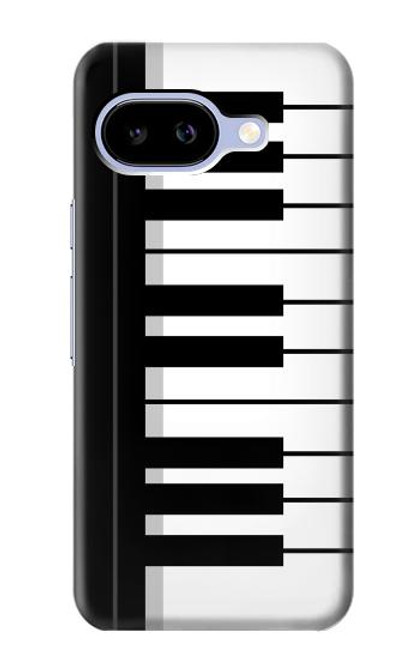 S3078 Black and White Piano Keyboard Case For Google Pixel 9a