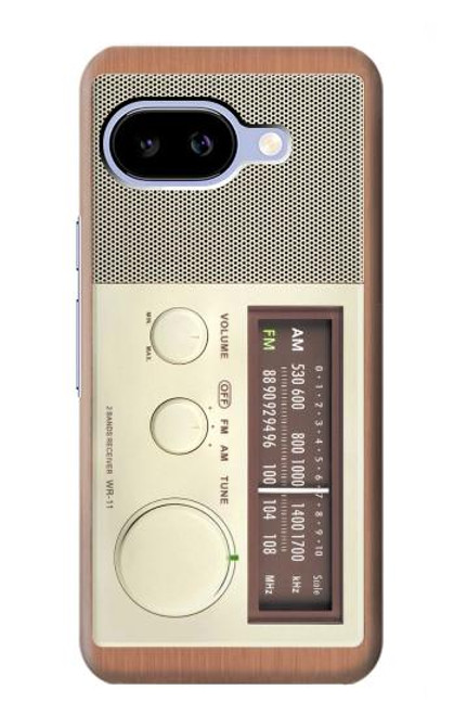 S3165 FM AM Wooden Receiver Graphic Case For Google Pixel 9a