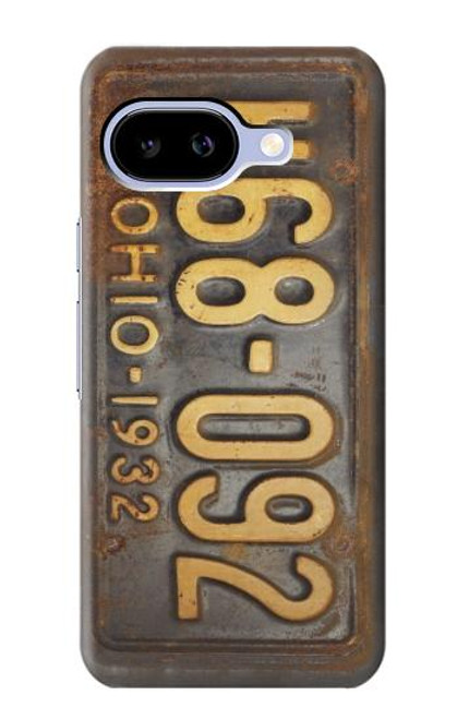 S3228 Vintage Car License Plate Case For Google Pixel 9a