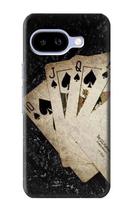 S3231 Vintage Royal Straight Flush Cards Case For Google Pixel 9a