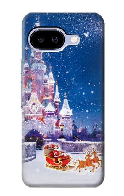 S3282 Santa Xmas Castle Case For Google Pixel 9a