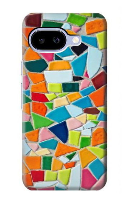 S3391 Abstract Art Mosaic Tiles Graphic Case For Google Pixel 9a
