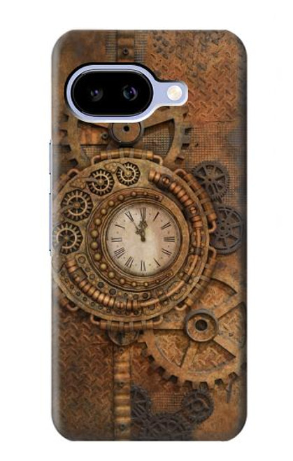 S3401 Clock Gear Steampunk Case For Google Pixel 9a