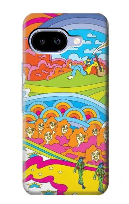 S3407 Hippie Art Case For Google Pixel 9a