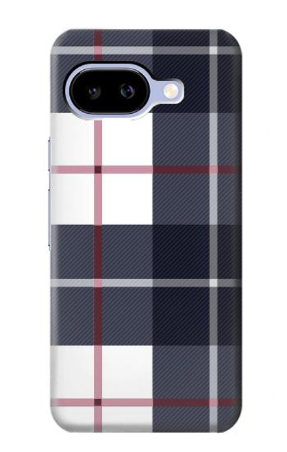 S3452 Plaid Fabric Pattern Case For Google Pixel 9a