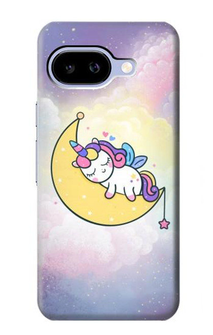 S3485 Cute Unicorn Sleep Case For Google Pixel 9a