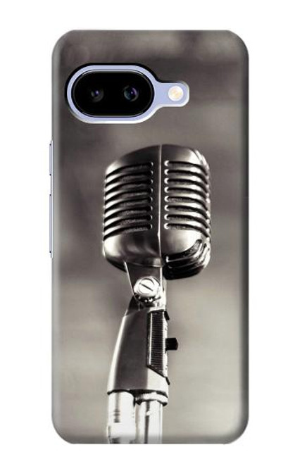 S3495 Vintage Microphone Case For Google Pixel 9a