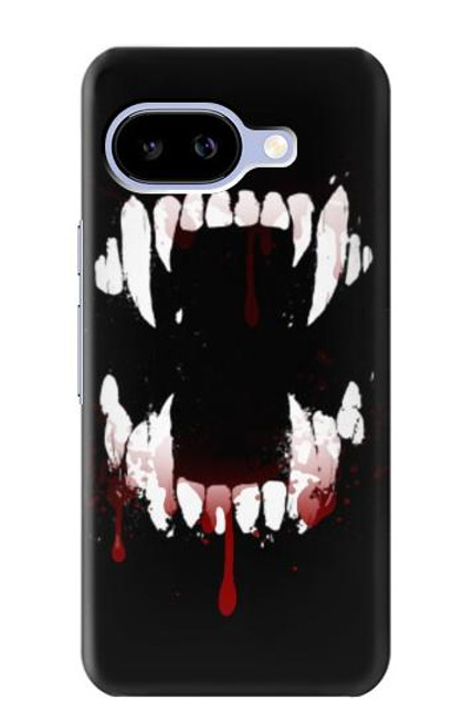 S3527 Vampire Teeth Bloodstain Case For Google Pixel 9a