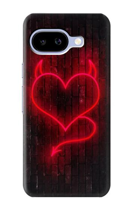S3682 Devil Heart Case For Google Pixel 9a