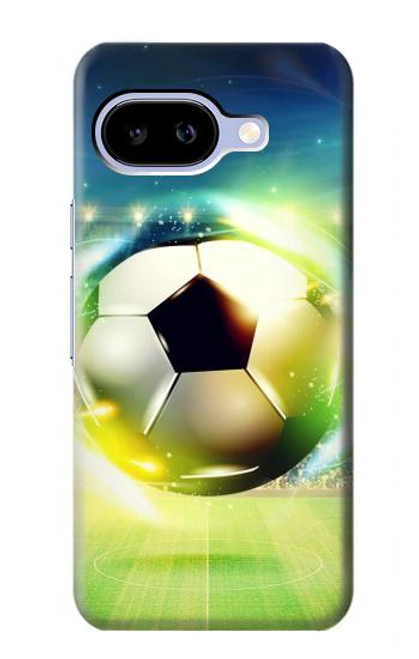 S3844 Glowing Football Soccer Ball Case For Google Pixel 9a