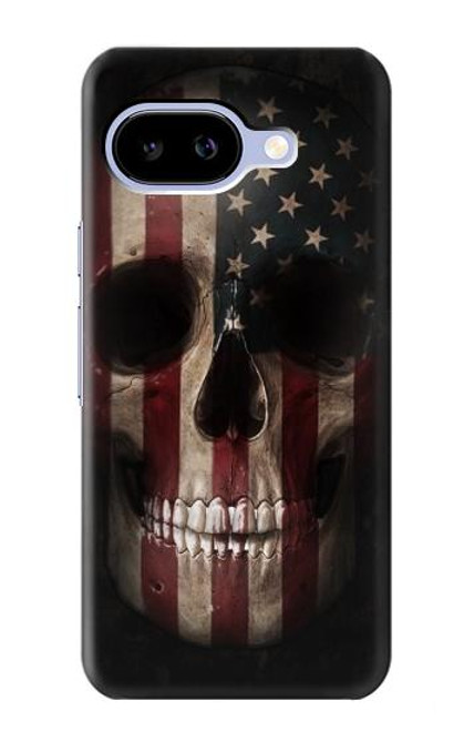 S3850 American Flag Skull Case For Google Pixel 9a