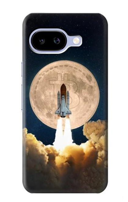 S3859 Bitcoin to the Moon Case For Google Pixel 9a