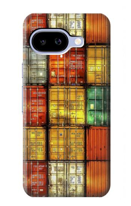 S3861 Colorful Container Block Case For Google Pixel 9a